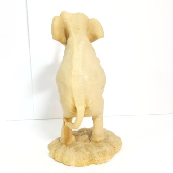 Heavy elephant trunk up lucky sculpture 9.5 inches - Picture 3 of 7